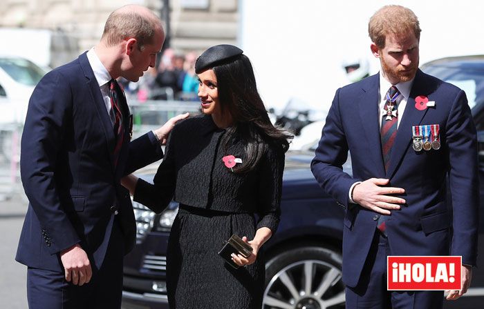 El príncipe Guillermo, sobre Harry: 'He abrazado a mi hermano toda la vida y ya no puedo hacerlo más'