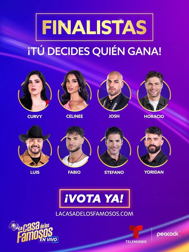 Los finalistas de 'La Casa de los Famosos 6'