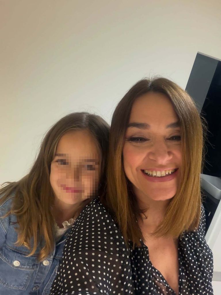 Toñi Moreno con su hija Lola