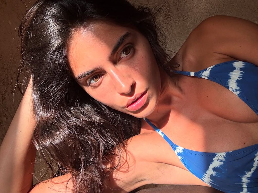 Lucía Rivera con bikini