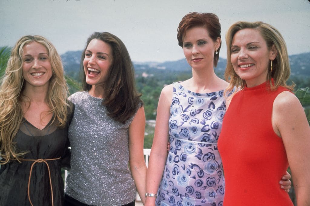 Las protagonistas de 'Sexo en Nueva York' (1999)