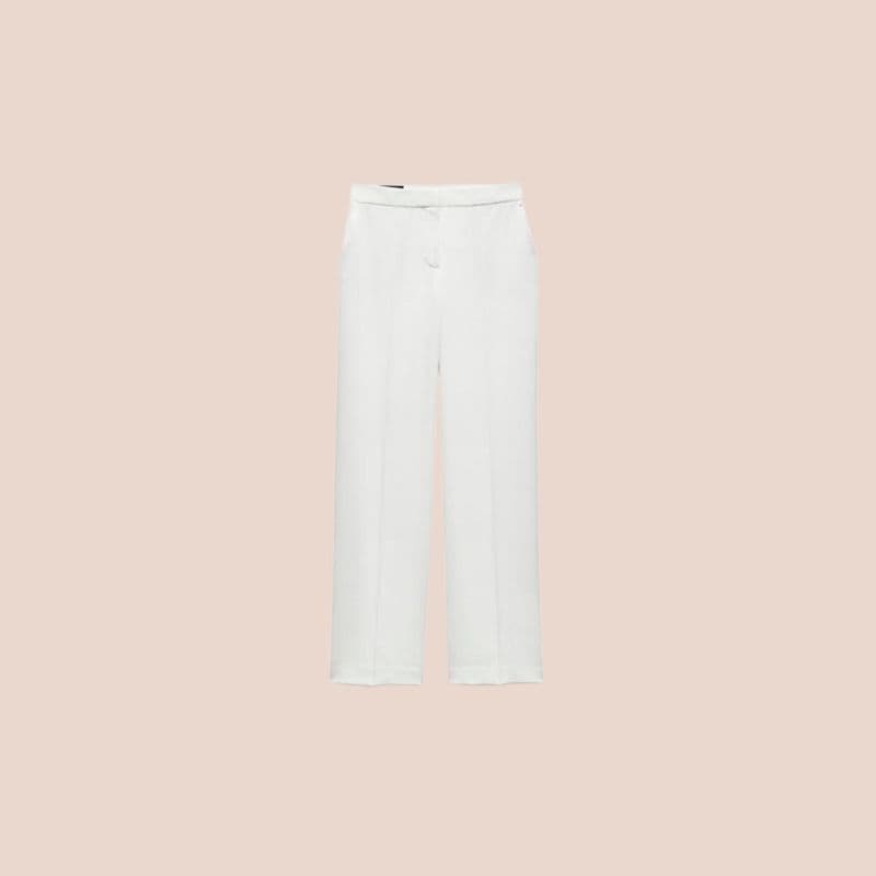 Pantalón blanco de Zara