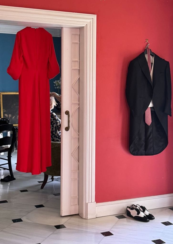 Así fue el elegante look escogido por África Serra e Iván Bohórquez Domecq
