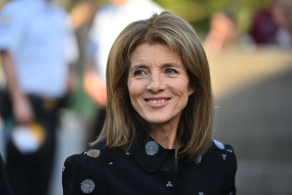 Caroline Kennedy en una ceremonia en el Statue of Liberty Museum