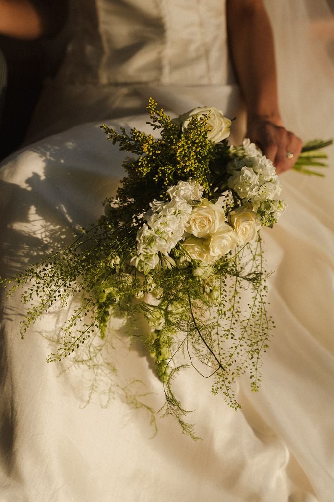 Vestido de novia de Fátima González