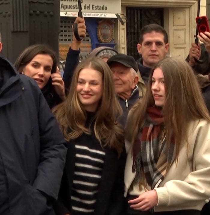 Leonor y Sofía de Borbón en la Semana Santa de Madrid