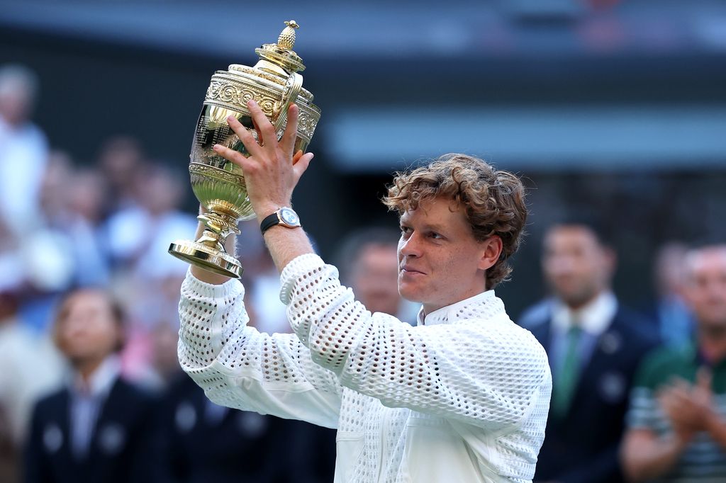 Jannik Sinner se coronó en Wimbledon el pasado fin de semana.