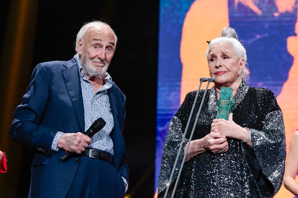 Hector Alterio y Lola Herrera en el Festival de Málaga de 2024