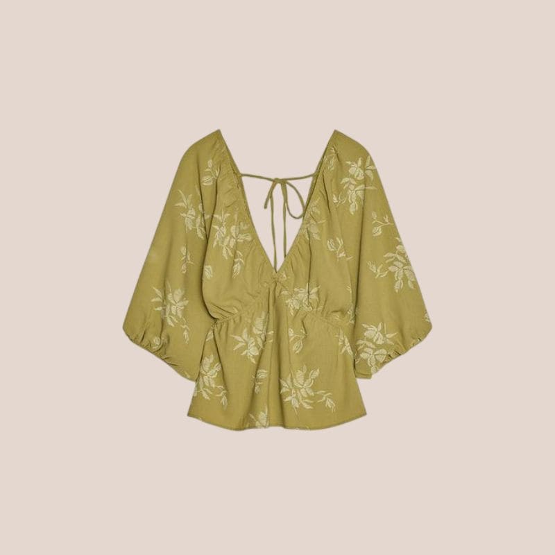 camisa de Jacquard