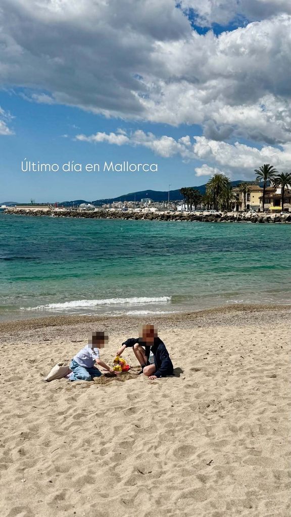Los hijos de Helen y Rudy disfrutan de una escapada mallorquina durante la Semana Santa
