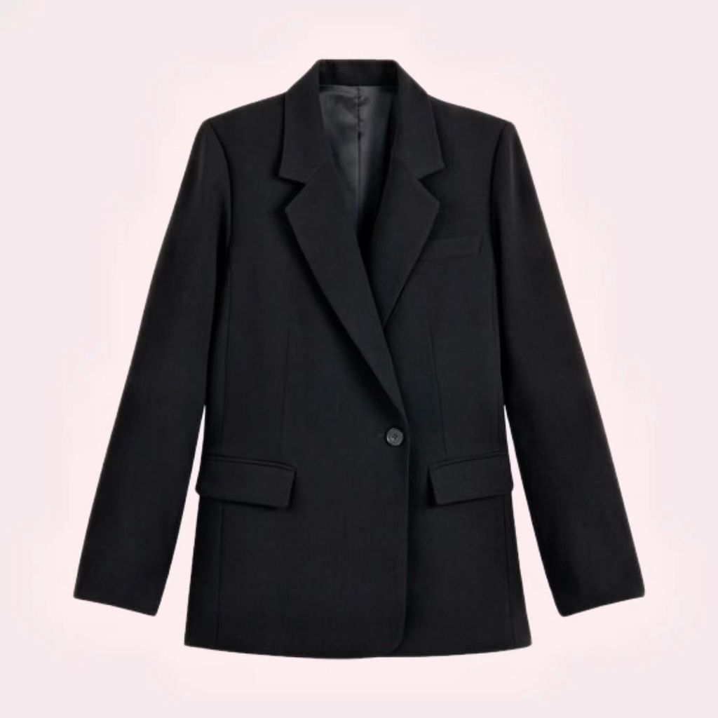 Blazer negra de La Redoute