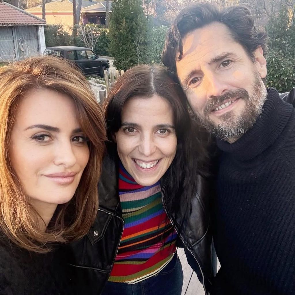 Luisa Mayol celebra su cumpleaños con Penélope Cruz y Juan Diego Botto