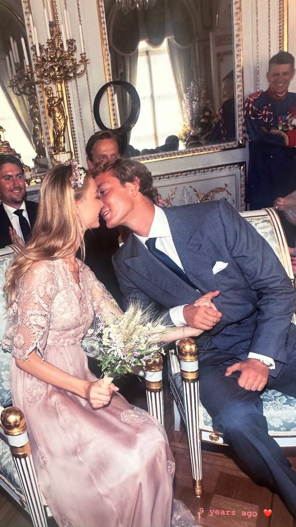 Beatrice Borromeo y Pierre Casiraghi. 9 aniversario de boda