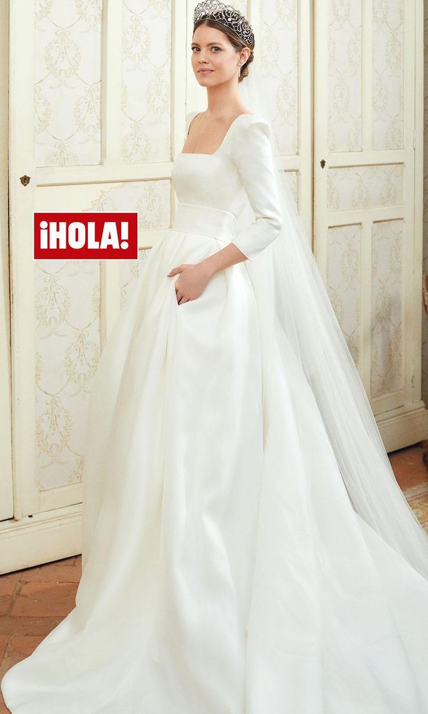 Isabelle Junot de novia HOLA PLUS