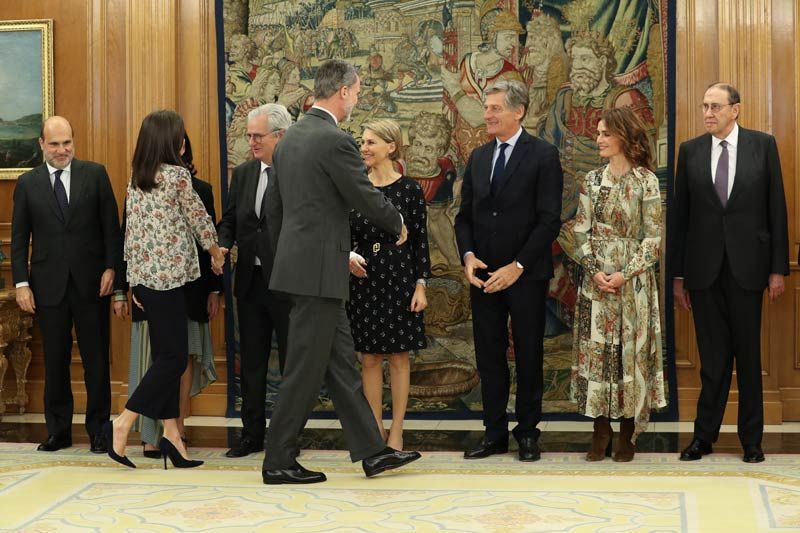 Reyes Felipe y Letizia