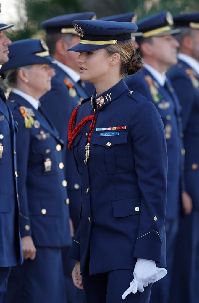 La princesa Leonor ingresa en la Academia General del Aire de San Javier