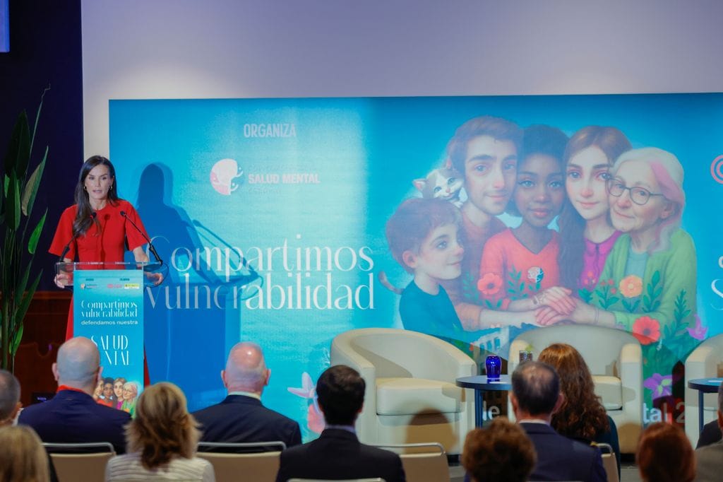 La reina Letizia en el día de la salud mental de 2025