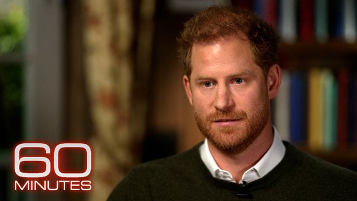 el príncipe harry en su entrevista con anderson cooper