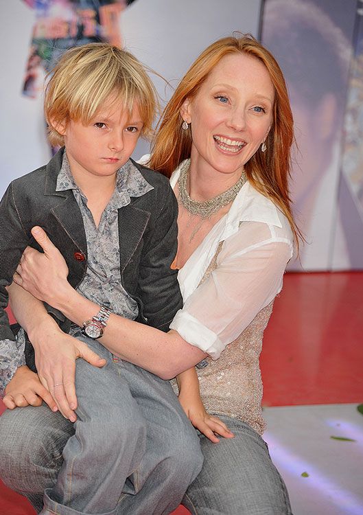 Anne Heche y su hijo Homer