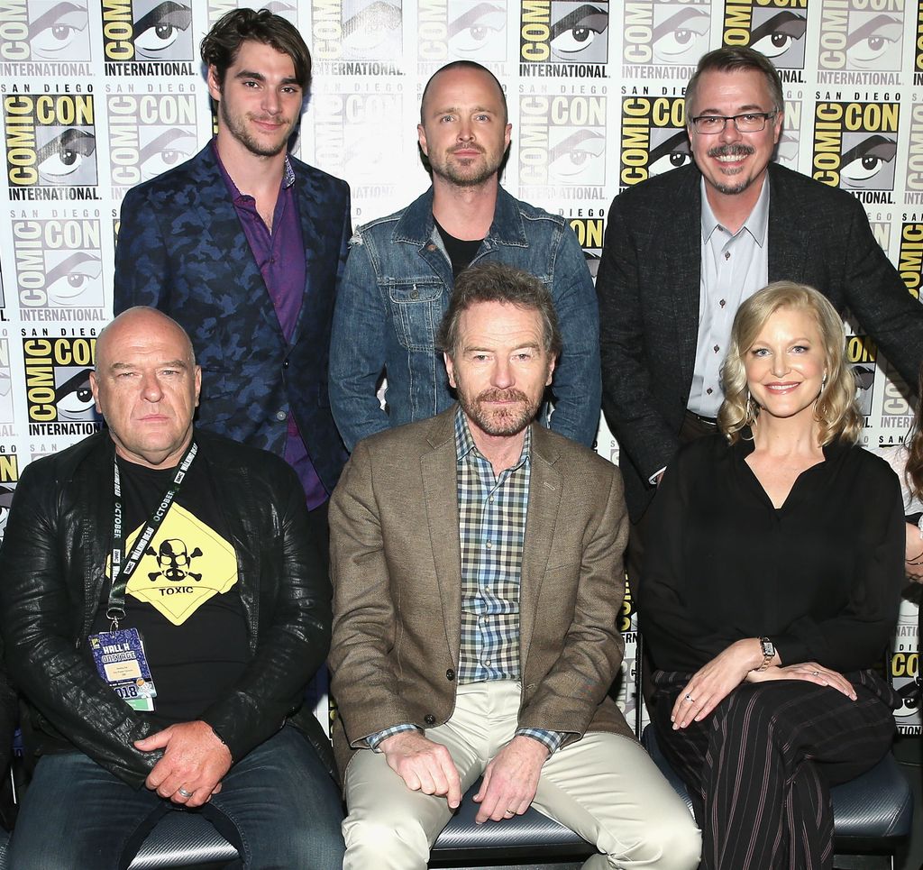 Algunos integrantes del elenco de 'Breaking Bad' le han dedicado sentidos mensaje a RJ Mitte.