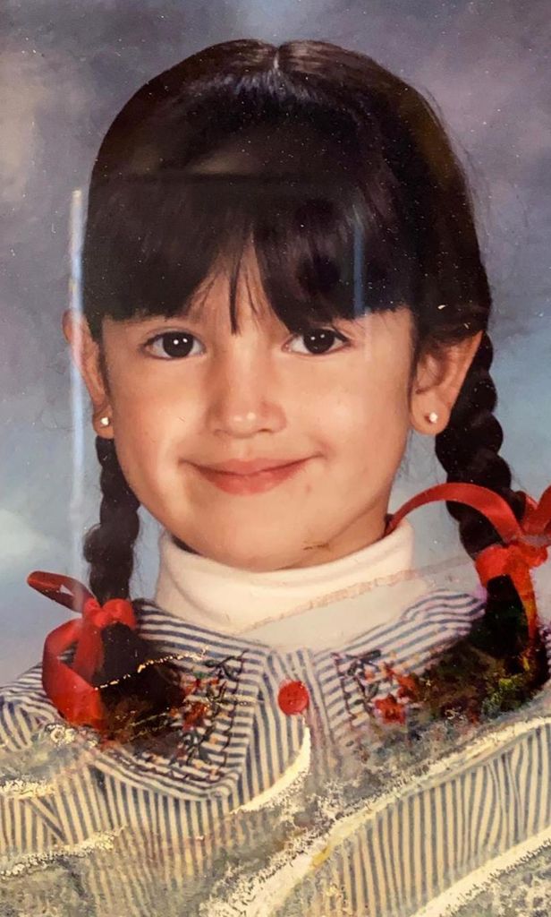 Eiza González de niña