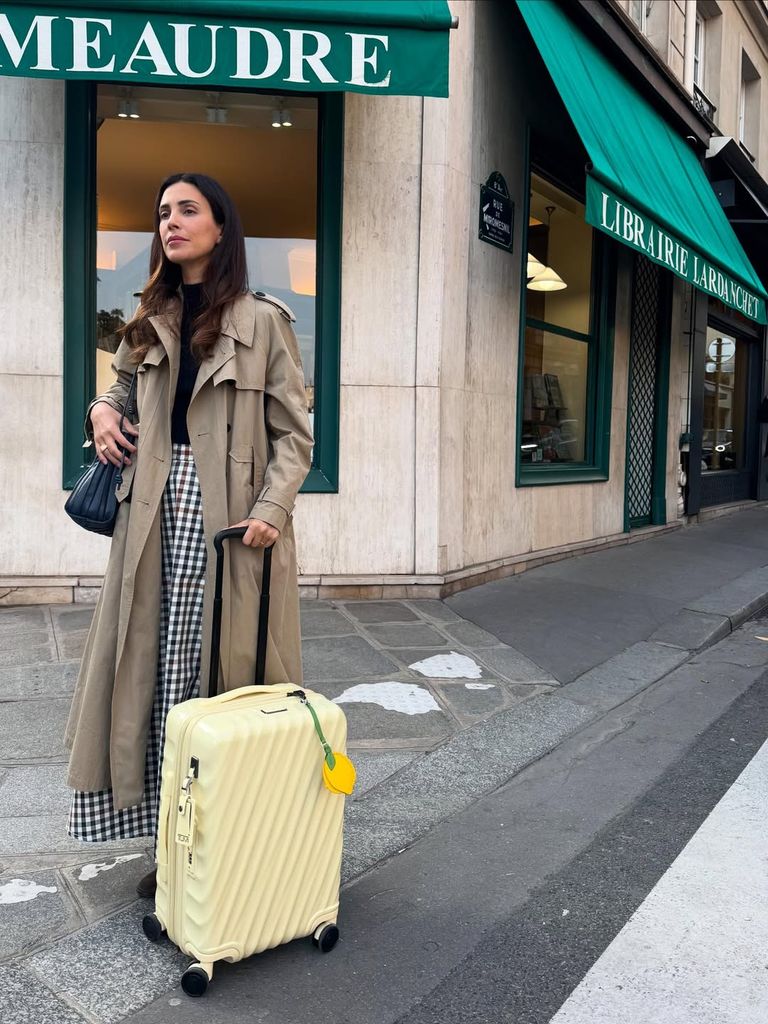 Sassa de Osma, durante una escapada a París (28 de marzo de 2026)