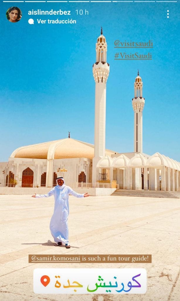 aislinn derbez y su novio en arabia saudita