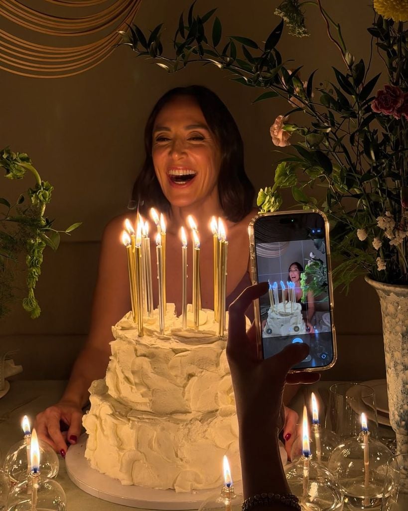 Tamara Falcó en la celebración de su 44 cumpleaños.