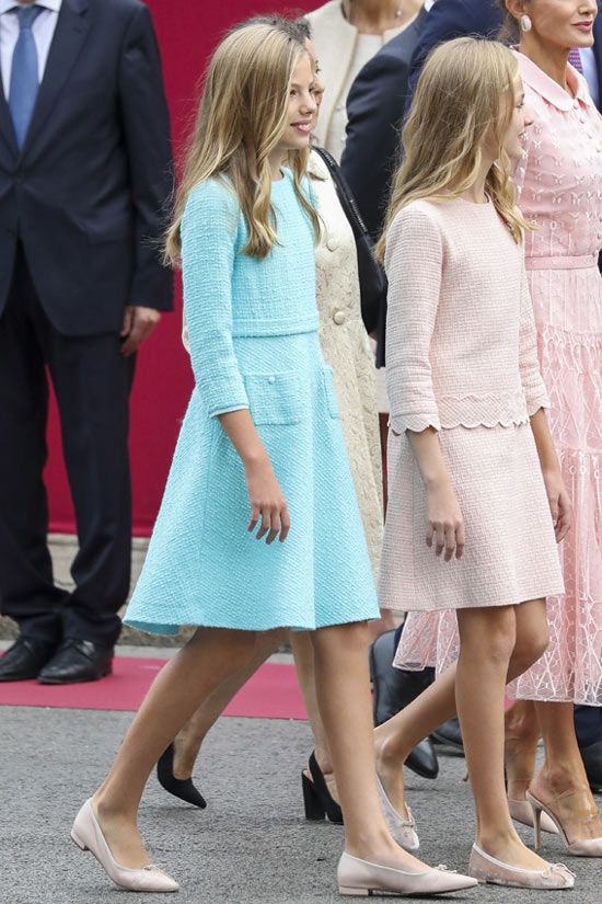 Princesa Leonor e Infanta Sofía