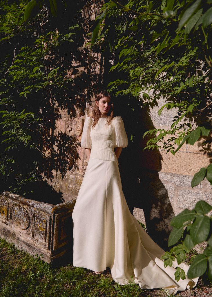 Vestido de novia de colección de Alejandra Oria