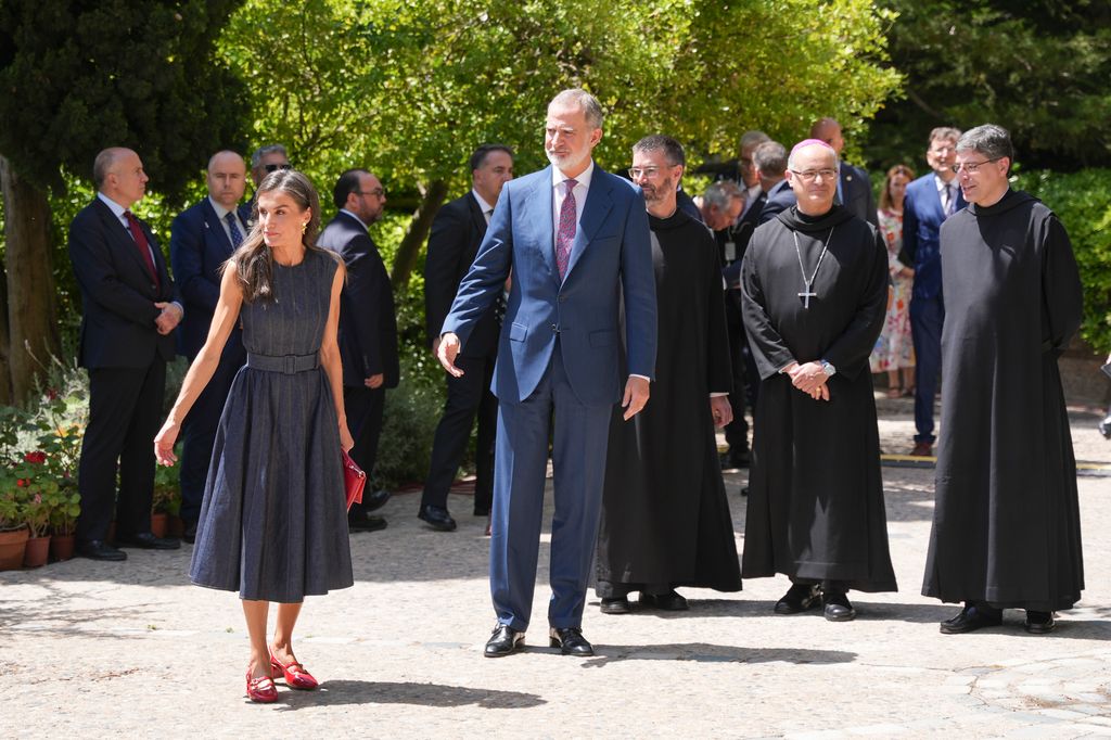 LOS REYES VIAJAN A BARCELONA PARA PRESIDIR EL MILENARIO DE LA FUNDACIÓN MONASTERIO DE MONTSERRAT