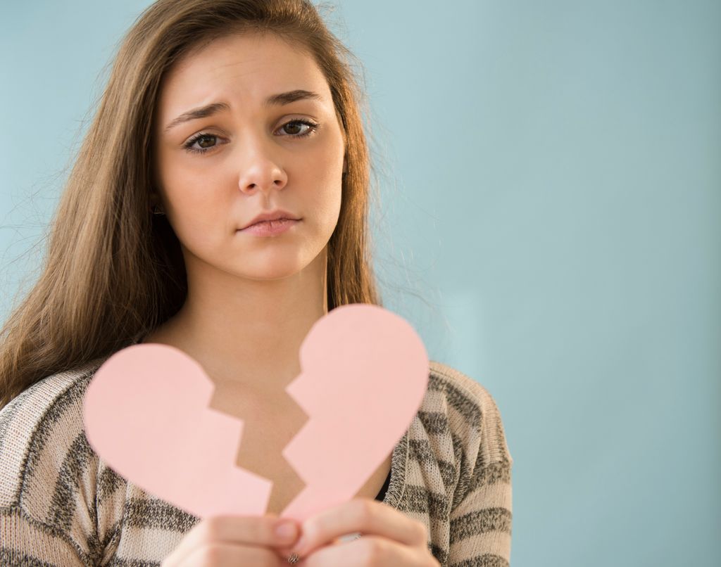 Adolescente triste