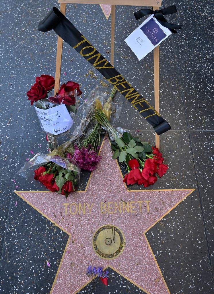 Homenaje en la estrella de Hollywood de Los Ángeles el tras su muerte en julio de 2023