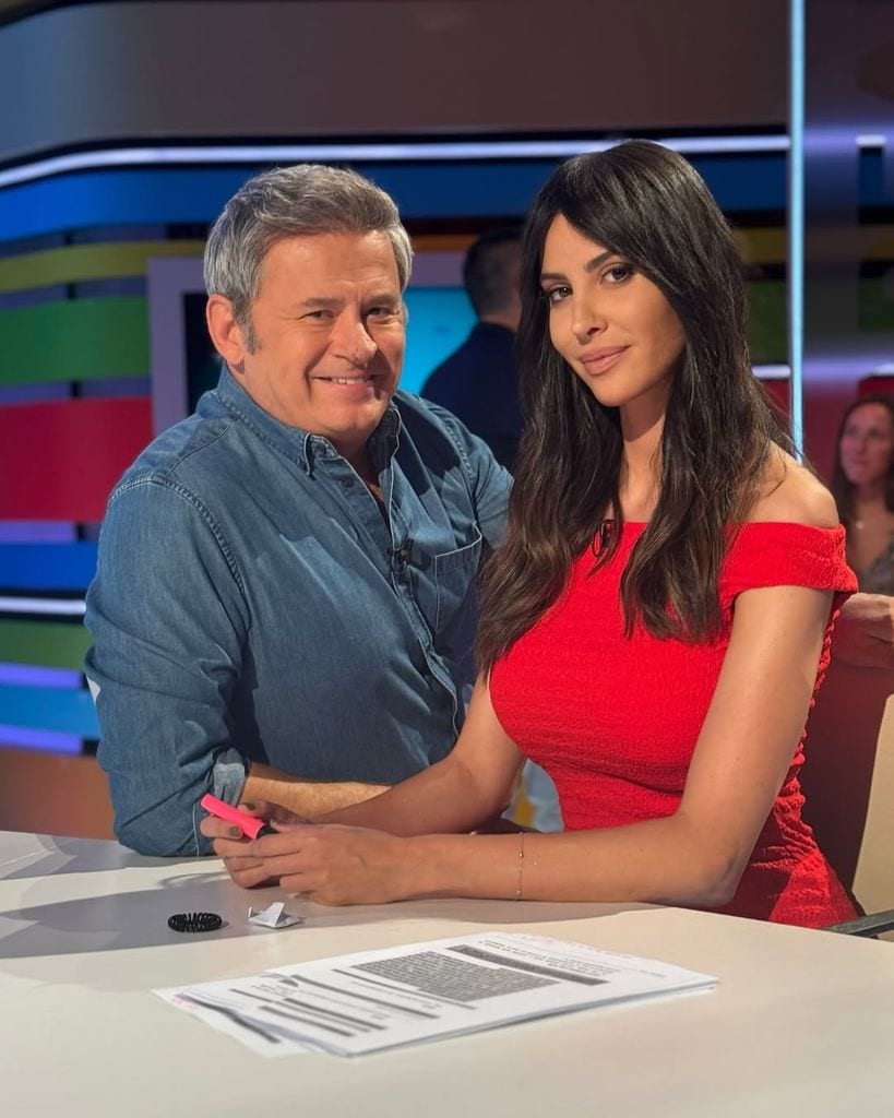 Graciela Álvarez Lobo en el plató de Zapeando