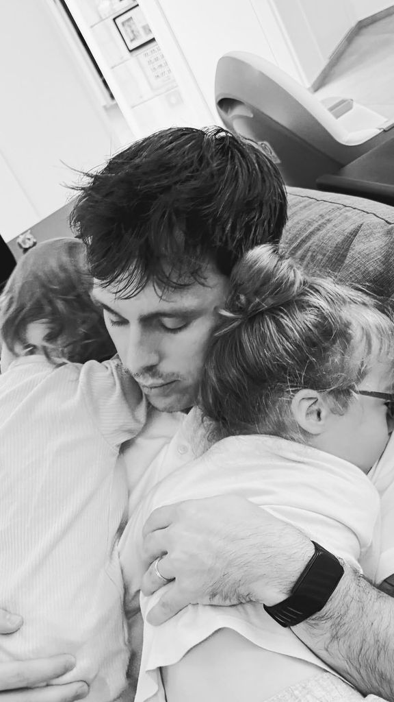 Louis Ducruet con sus dos hijas, Victoire y Constance Ducruet