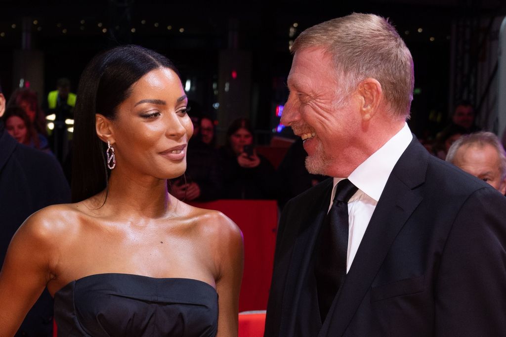 Lilian de Carvalho Monteiro y Boris Becker
