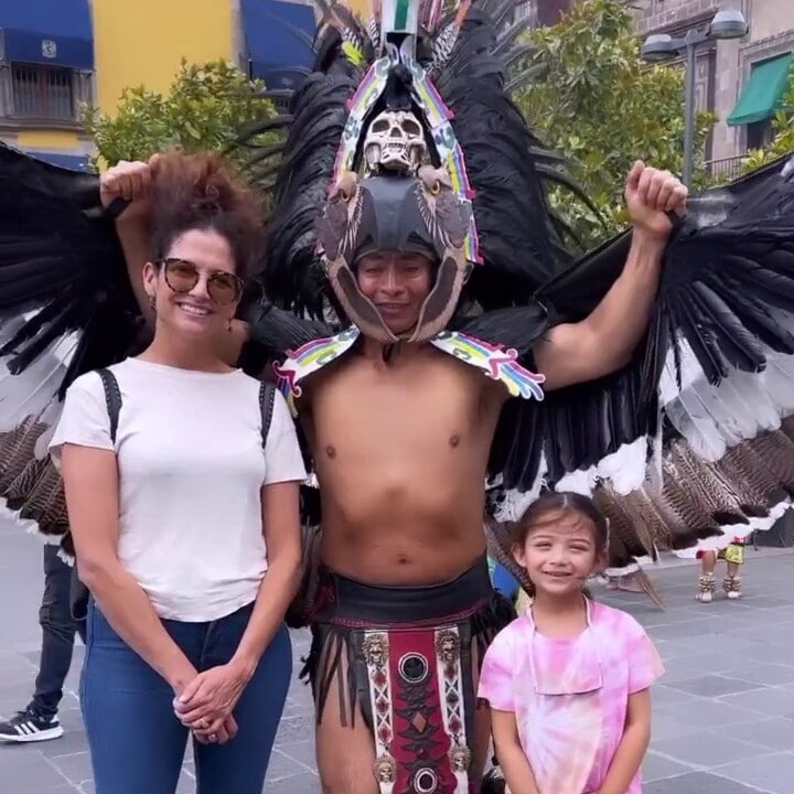 natalia jim nez y su hija alessandra