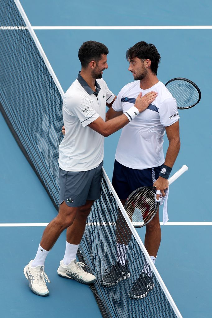 Djokovic cayó ante el joven argentino Thiago Agustín Tirante
