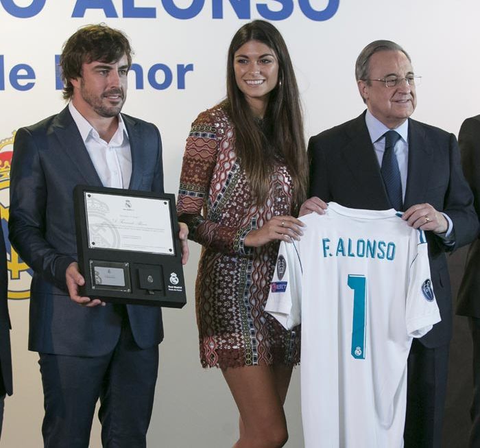 Fernando Alonso y Linda Morselli