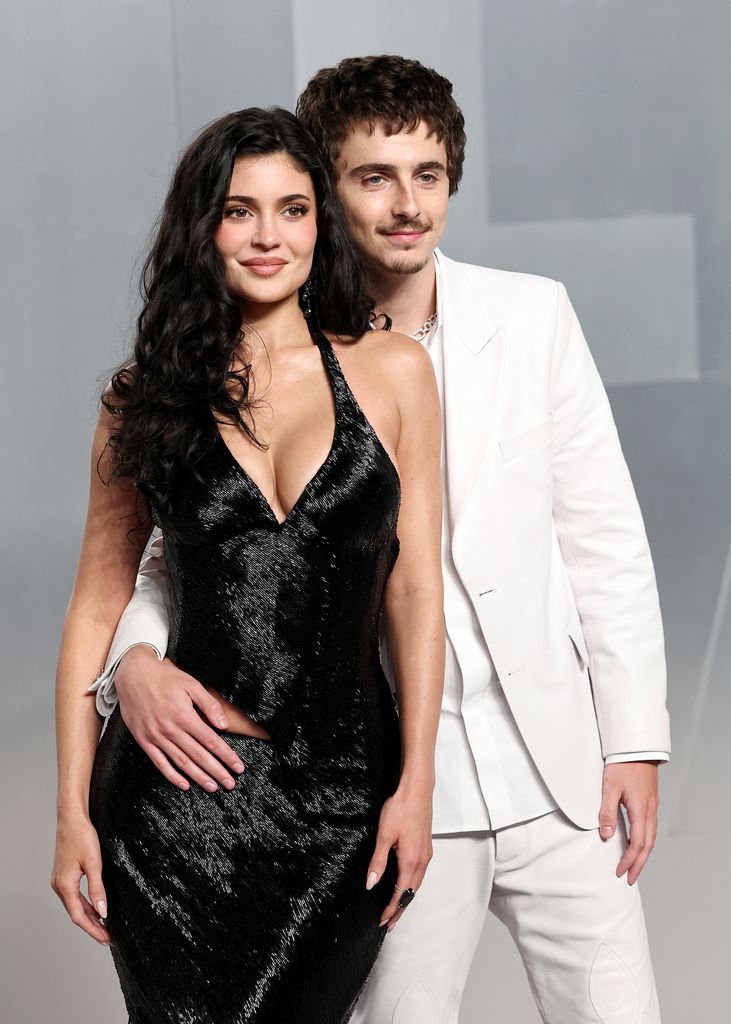 Kylie Jenner y Timothée Chalamet en la fiesta de Vanity Fair después de los Oscar, el 15 de marzo de 2026