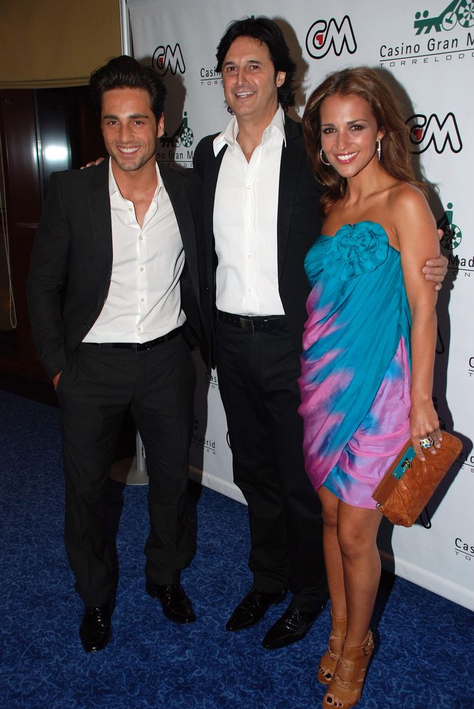 David Bustamante y Paula Echevarría con Poty 21/5/2010