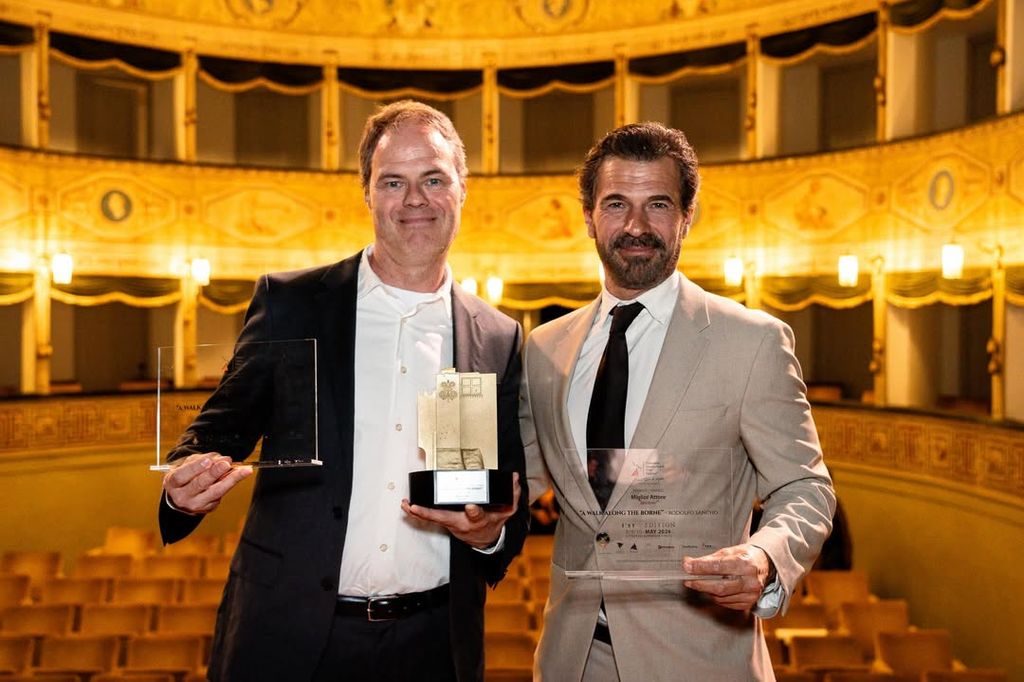 Rodolfo Sancho y Nick Igea en el Festival Internacional de Cine Cittadella