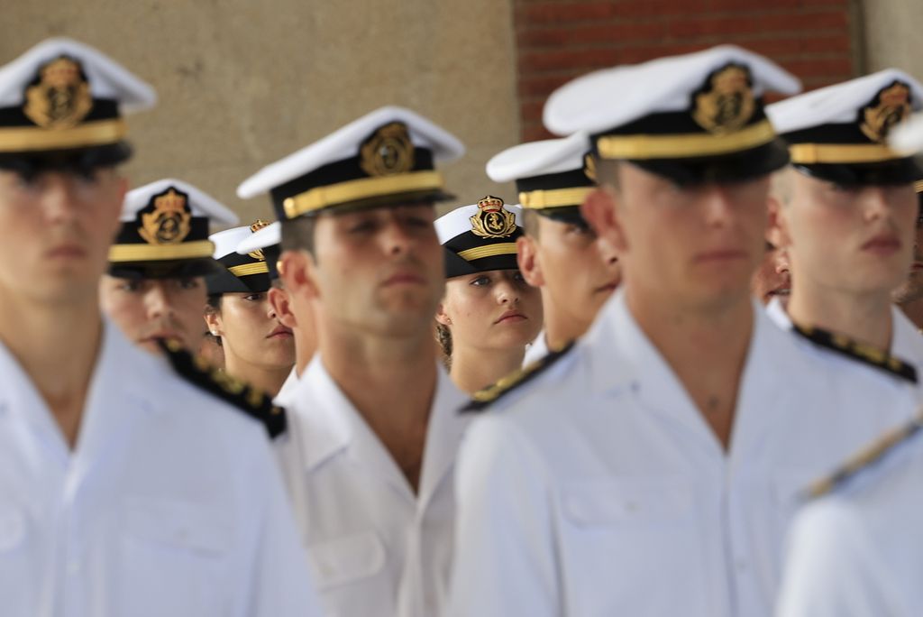 Leonor en la Escuela Naval de Marín