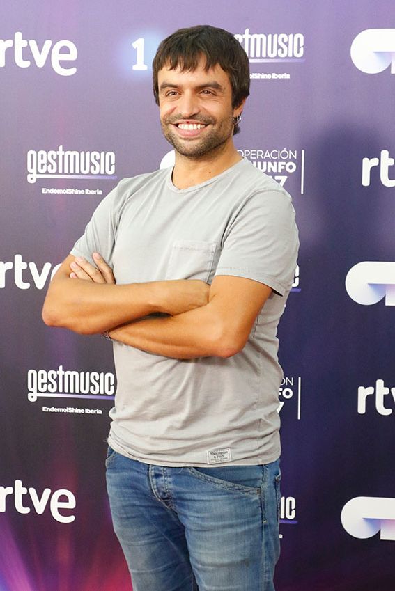 Manu Guix en la presentación de Operación Triunfo