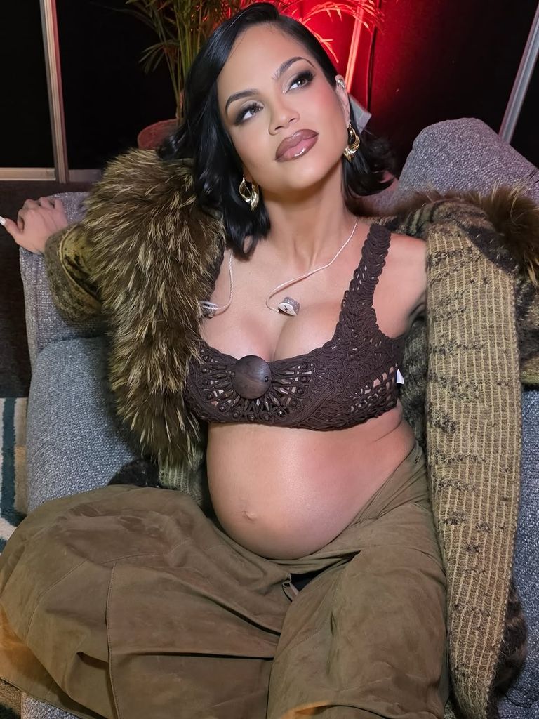 Natti Natasha se mantuvo muy activa a lo largo de su segundo embarazo.