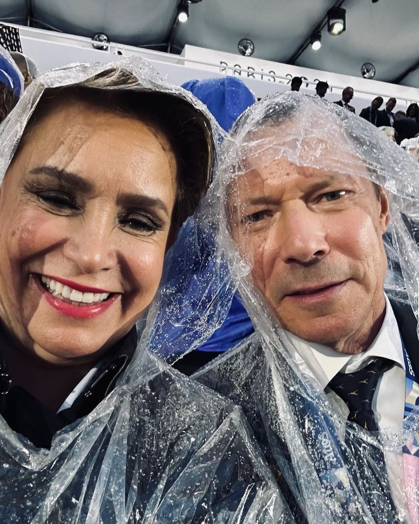 Grandes duques de Luxemburgo. Ceremonia inauguración Juegos Olímpicos de París. 2024