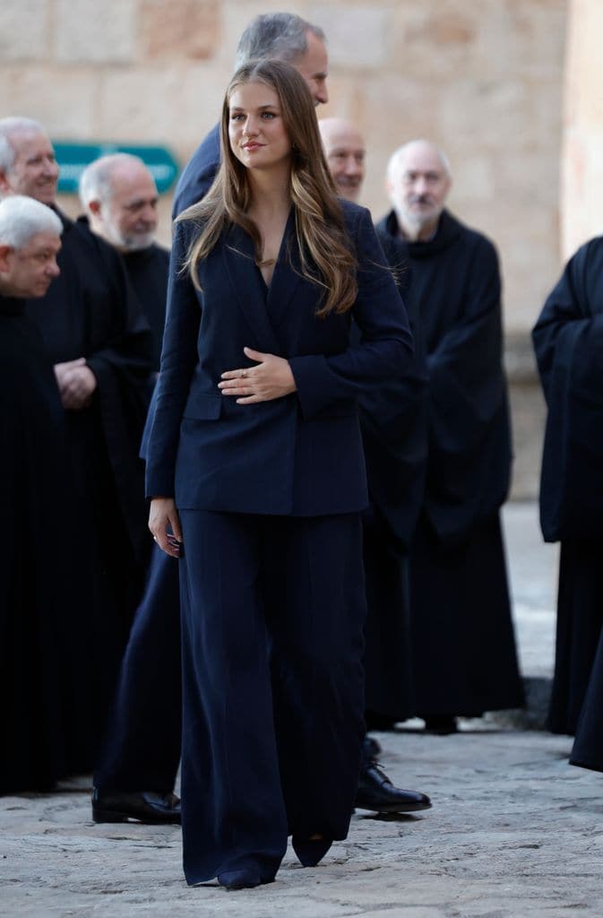 La princesa Leonor en el monasterio de Leyra