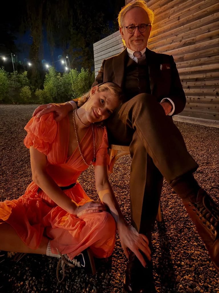 steven spielberg con su hija destry