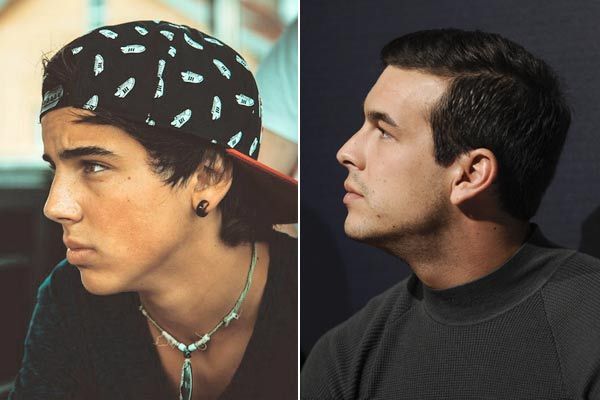 A la derecha, el actor Mario Casas. A la izquierda, su hermano Óscar ©Gtres
