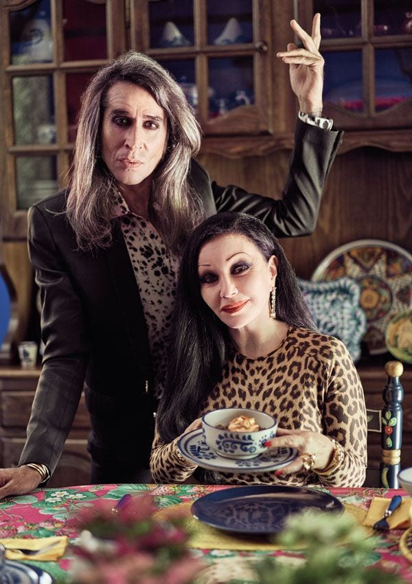 Alaska y Mario Vaquerizo en la cocina